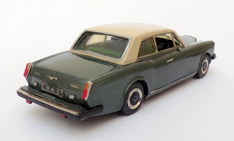 Kit construido escala 1/43 SMTS CL7 - Rolls Royce Corniche FHC - verde/beige Foto 2 de 4