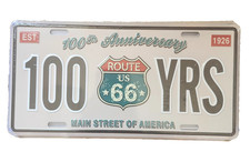 ROUTE 66 100TH ANNIVERSARY CENTENNIAL LICENSE...