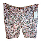 Ladies 4 X Plus Black Floral Pull On Shorts New Tags — photo 1