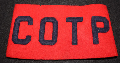 ・ Guard ・１９４５年・２２cm・B&G. Cop・ WWII USN USCG Coast Guard COTP Captain of The Port Armband