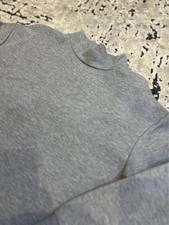 COS Grey Mock Neck Sweatshirt - Relaxed Fit - Size S