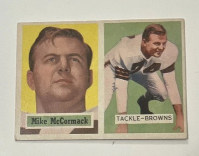 1957 Topps - Mike McCormack #3