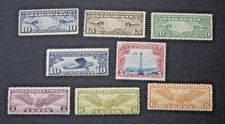 US AIR MAIL MH 1926-1934 SC# C7 - C19
