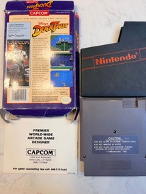 Disney's DuckTales (Nintendo NES, 1989) gioco completo, istruzioni, scatola