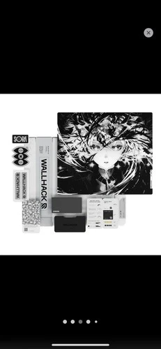 Wallhack SP-005 Limited Edition:Awakening Sora | Glass AnimeMousepad On Hand