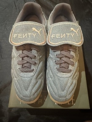 Puma Fenty Smurfs Avanti Women's Blue Denim Sneakers Size 7 404150-01 New