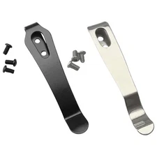 1/2 Pack Knife Pocket Clip Deep Carry Pocket Clip Replacement EDC Knife Recess