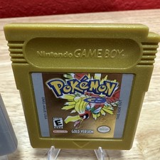 Pokemon Gold + Silver Versions Nintendo Gameboy Color Authentic Vintage Games