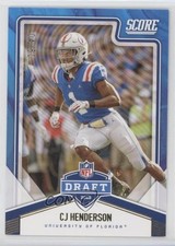 2020 Score NFL Draft Gold Zone 4/50 CJ Henderson #NFL-22 03rx