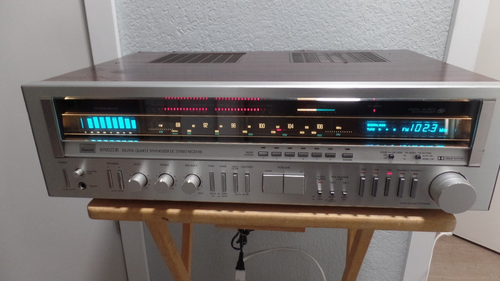 Sansui 8900ZDB Digital Quartz Synthesizer DC Stereo