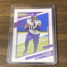 2021 Panini Donruss - C.J. Ham #130 Minneosta Vikings