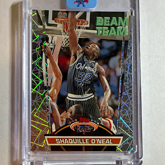 Topps Stadium Club 1992-93 Beam Team Shaquille O'Neal Magic #21 Insert