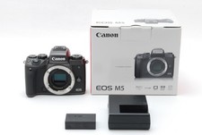 【MINT- BOXED】Canon EOS M5 24.2MP Mirrorless Digital Camera Body