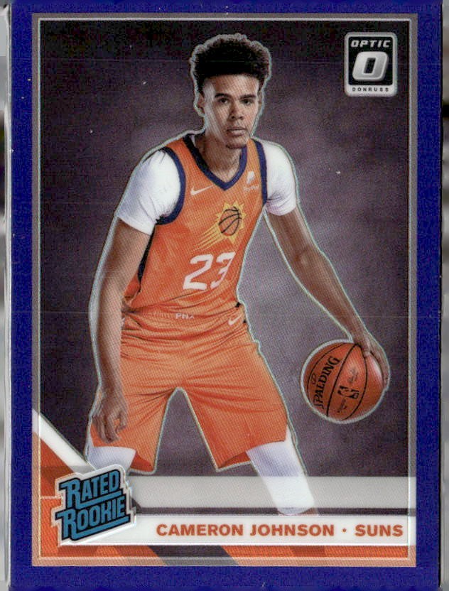 2019-20 Donruss Optic Purple RC #200 Cameron Johnson Phoenix Suns (L)