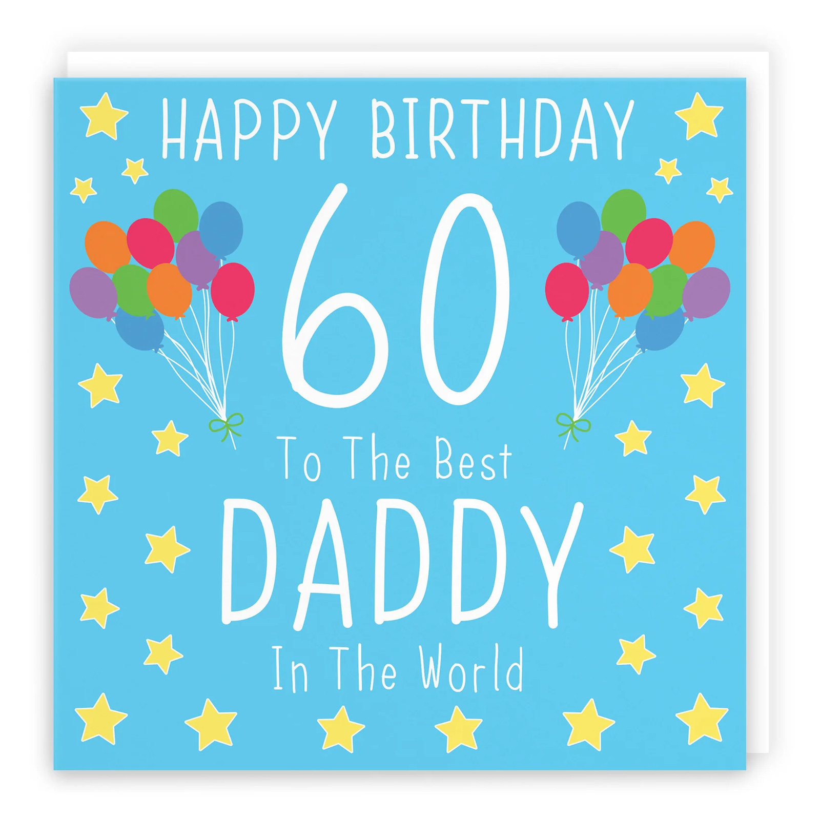 60th Daddy Birthday Card Iconic