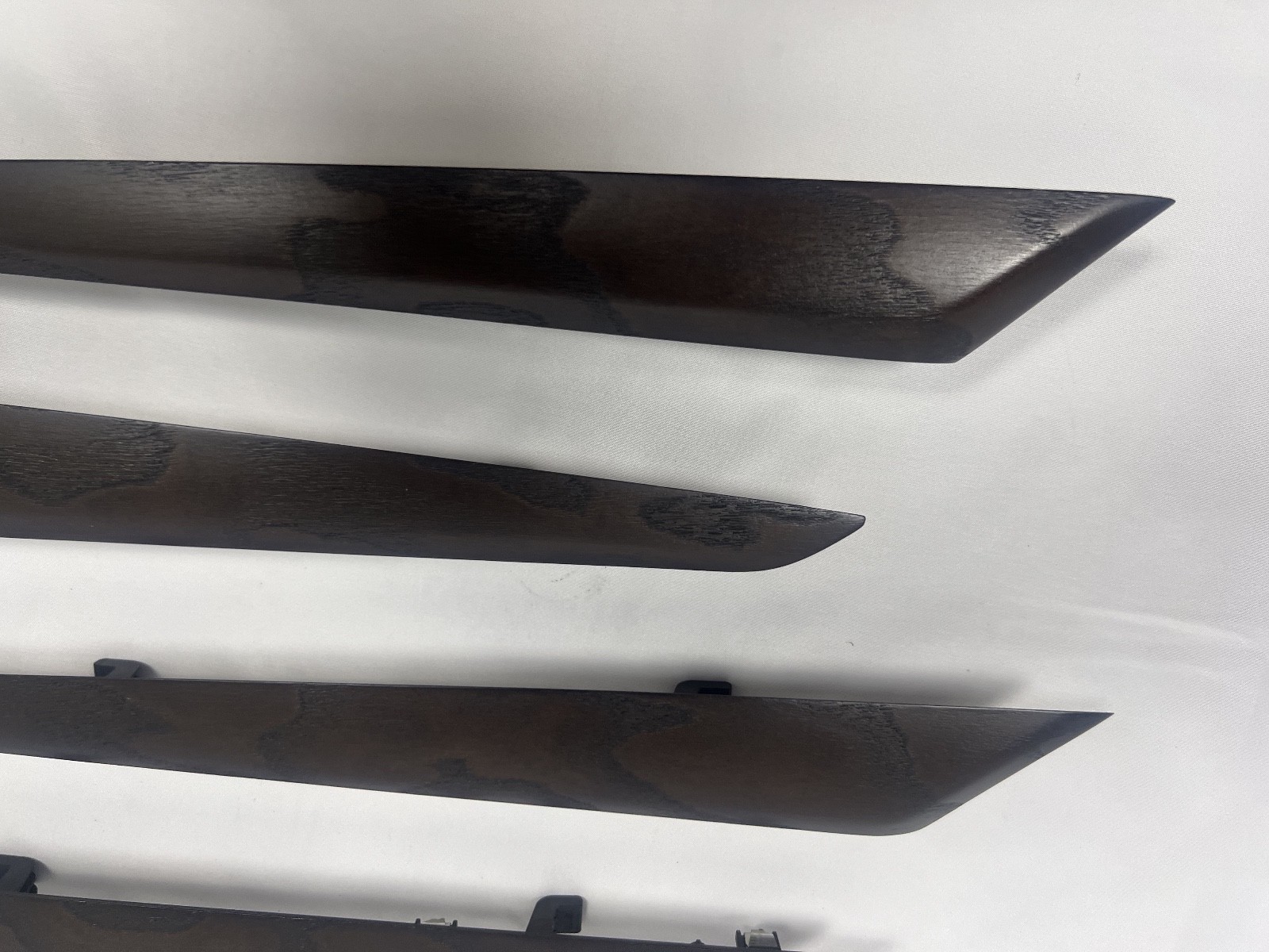 2014-2019 Maserati Ghibli Set 4 Door Trim Ash Wood 670012077 670011983 OEM