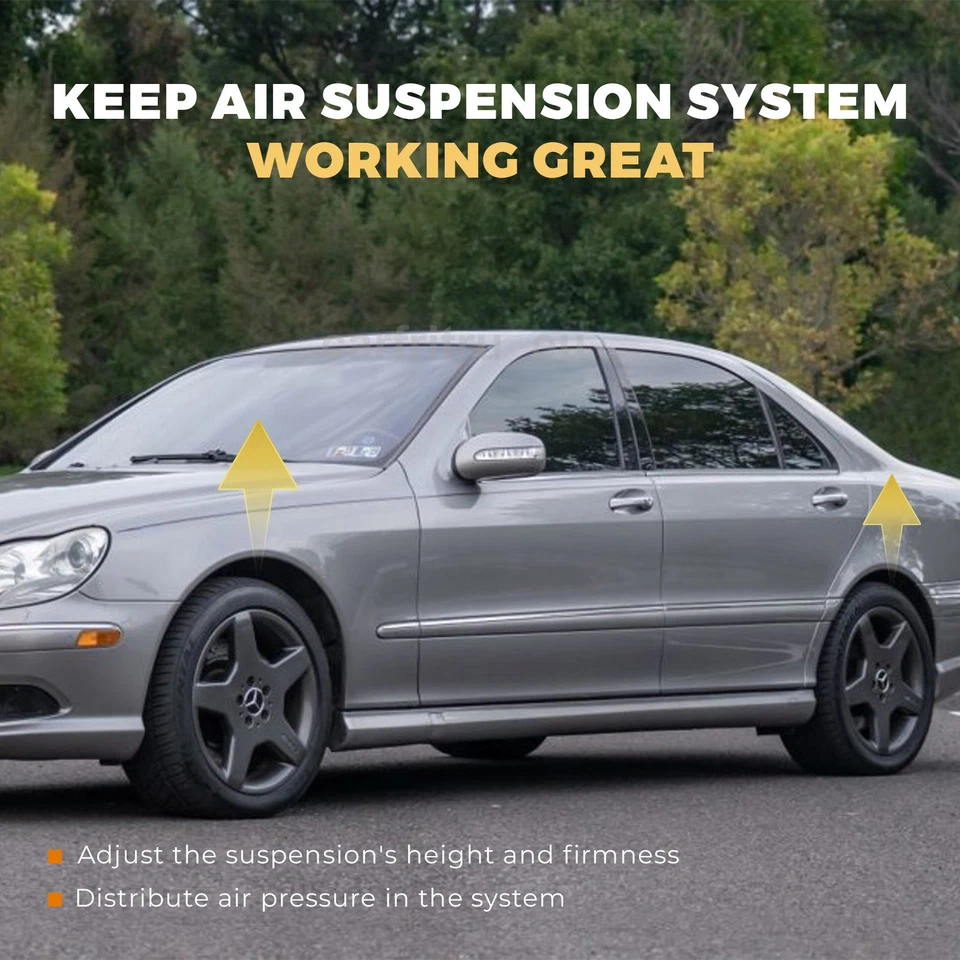 Air Suspension Valve Solenoid Block for Mercedes-Benz S350 S430 S500 S600 W220  - Imagem 3 de 4