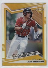 2022 Panini Elite Extra Edition Optic Gold Prizm 2/10 Jett Williams #14 6e0