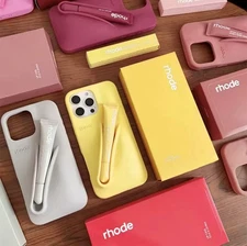 Rhode Lip Gloss iPhone Case Fits All Models Protective Phone Cover With Lip Tint
