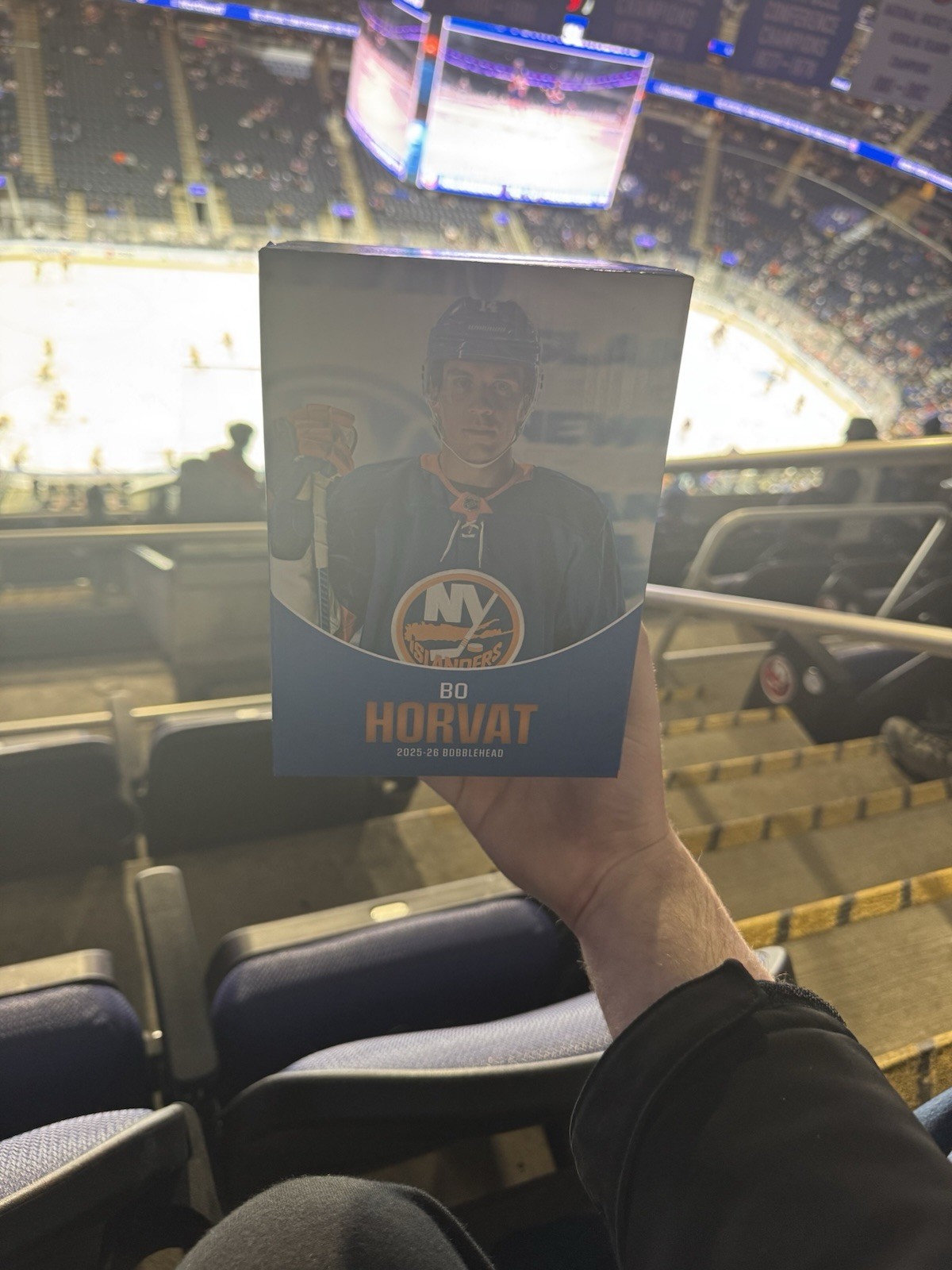 Bo Horvat Bobblehead  New York Islanders SGA 1/31/26 *IN HAND*