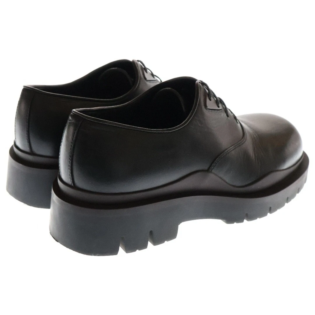 SCARPE DERBY BOTTEGA VENETA 23SS PNEUMATICO BASSO STRINGATE 667073 NERE usate 3265