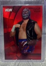 2025 Skybox Metal Universe Aew Evil Uno #5 Precious Metal Gems Red 67/100