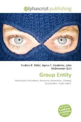Frederic P. Miller (u. a.) | Group Entity | Taschenbuch | Englisch