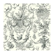 York Wallcoverings Ashford Toiles Old World Toile Prepasted Removable