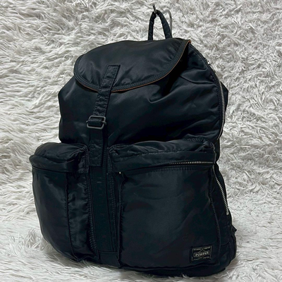 #ad PORTER Tanker Black Nylon Tactical Backpack Yoshida Japan Discontinued Rare $311.99