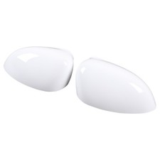 Passend Für 2009–2023 Fiat 500 Abarth 595 Außenspiegelkappen weiß 2Stück