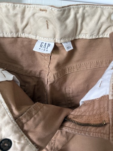 GAP Kids Pants Size 7 Brown Adjustable Waist - Picture 6 of 6