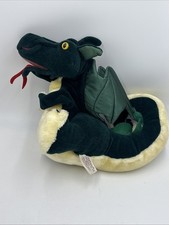 Folkmanis Folktails Green Dragon Large Hand Puppet Plush Mythical Monster 17"