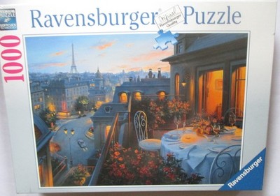 Ravensburger Puzzle 19410 Paris Balcony 1000 Teile Puzzle NEU OVP