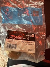 Center Pump Gate Valve 22mm x 1½" Brass | Wolseley | 414115 | Pack of 2 | New