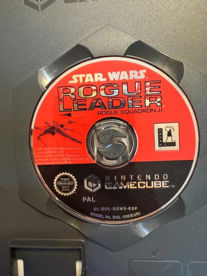 STAR WARS ROGUE LEADER ROGUE SQUADRON II - NINTENDO GAMECUBE - PAL ESPAÑA 2, foto 4 de 5