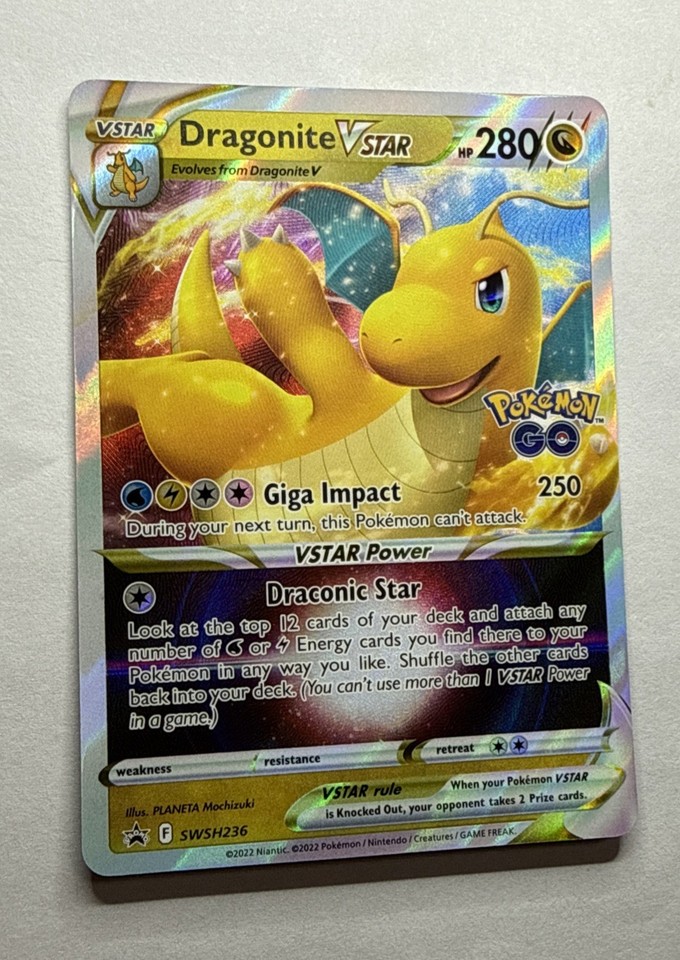 Pokémon TCG: Pokémon GO Premier Deck Holder Collection (Dragonite VSTAR) Pokémon