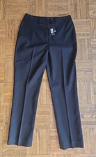 Elie Tahari Women's The Blair High-Rise Straight-Leg Pants Black Sz 6 NWT 295