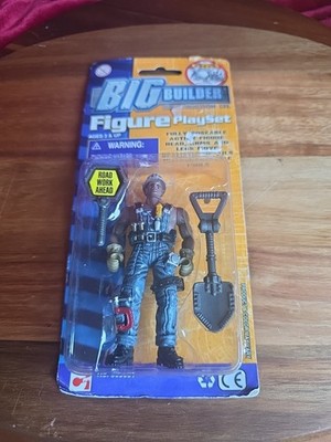 JoMi Toys Big Builder Construction Steel Head Mike Action Figure New