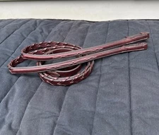 Cob-size BEVAL 'HERITAGE' Fancy stitch laced reins - NEW. Lovely. Retail $225