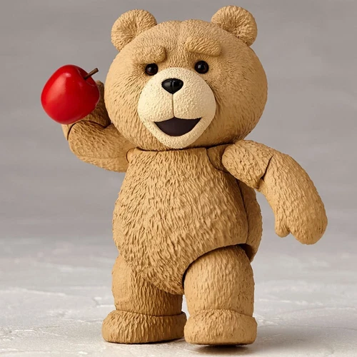 10 cm TED 2 Film Teddybär 4 Zoll in Schachtel bewegliche Actionfigur Spielzeug Sammlermodell - Bild 5 von 9
