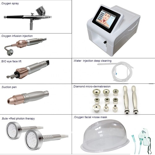 9IN1 Hydro Oxygen Injection Spray Facial Skin Rejuvenation Tightening Machine - Picture 6 of 11