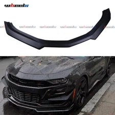 For 2016-2023 Chevy Camaro 1LE Style Front Bumper Lip Splitter Matt Black Body