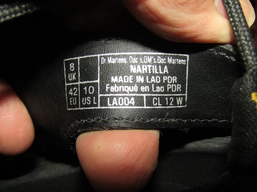 Dr Martens Womens sz 10 UK 8 Nartilla Lace-up Platform Black Leather Sandals - Picture 9 of 9