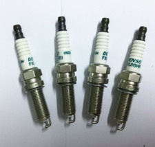 4 Iridium Dual Spark Plug FXU16HR11 3478  for Hyundai Santa Fe Sonata Kia Optima
