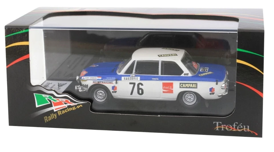 TROFEU - BMW 2002 Ti #76 Rallye de Monte-Carlo 1973 A.KRIDEL / J.BRANDENBURGE... - Immagine 3 di 3