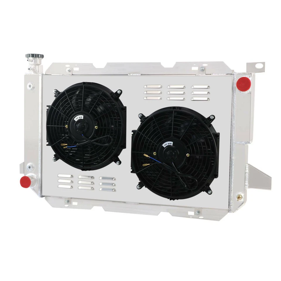 4 Row Radiator Shroud Fan Relay For 1985-1997 1988 Ford Bronco F150 F250 F350 V8 - Image 3 of 4