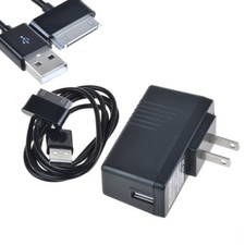 USA Charger DC Adapter USB Cable for Android Samsung Galaxy Tab 2 GT-P5113 P5100