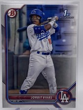 2022 Bowman Baseball Jorbit Vivas #BP-24 RC Dodgers