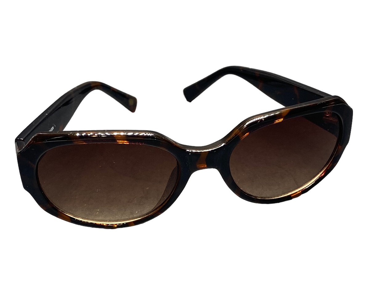 Fossil Tortoise Frame Sunglasses with Leather Case Men main image 2