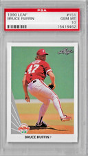 1990 Leaf Bruce Ruffin PSA 10